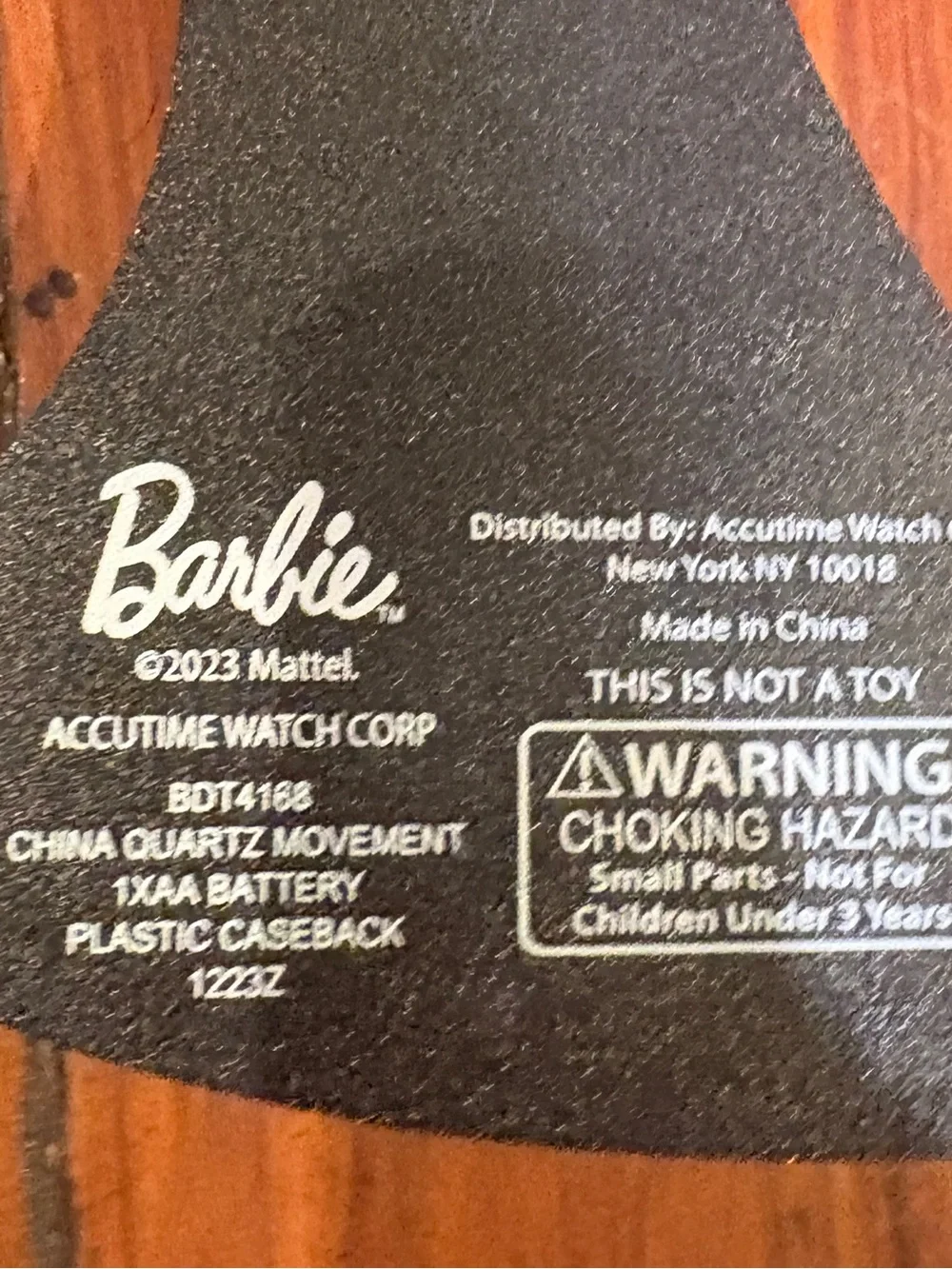 Barbie Pink Silhouette Hanging Wall Clock